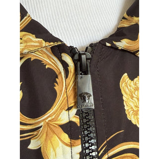 Versace Men's Blouson Medusa Jacket Black/Gold 46 US (56 Euro) 1021686 NWT $1550