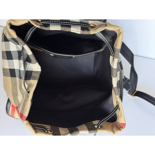 Burberry Medium Enfield Check Archive Beige IP Check Backpack 8109273 NWT $1595