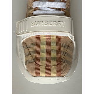 Burberry Women’s Teacup IP Check Sneakers 8 US (38 Euro) Italy 8112440 NIB $850