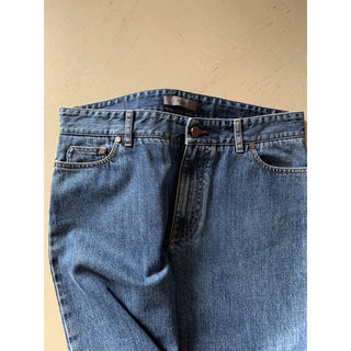 New $550 Bally Women's Jeans Pants Blue 8 US ( 40 Eu ) Italy