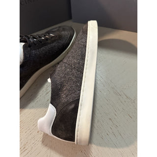 NIB $1200 Brunello Cucinelli Men’s Sneakers Shoes DK Brown 12 US/45 Eu