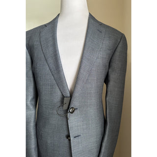 Giorgio Armani Men Sport Coat Jacket Blazer Blue/Gray 46R US/56R Eu NWT $2895