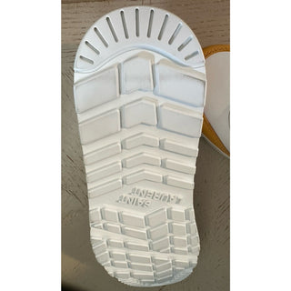 NIB Saint Laurent Leather sneakers White/Gray/Yellow 9.5 US/42.5 Eu 757319