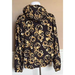 Versace Men's Blouson Medusa Jacket Black/Gold 48 US (58 Euro) 1021686 NWT $1550