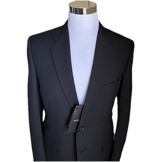 Saint Laurent Men’s Satin Jacket Blazer Black 40R US/50R Eu New $2900