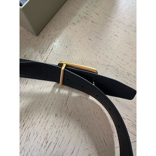 New $920 TOM FORD Mens Leather Belt Brown 95/38 Italy