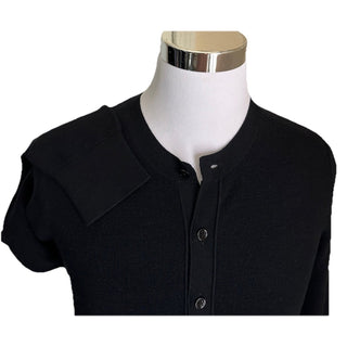 NWT $1790 TOM FORD Men’s Wool/Silk Crewneck Sweater Black Size 50 Eu/M Italy