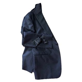 Giorgio Armani Men Tuxedo Sport Coat Blazer Navy/Black 40R US/50R Eu NWT $3195