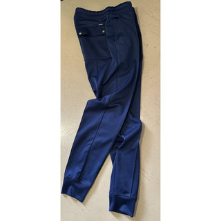 New $1690 TOM FORD Men Drawstring Track Pants Blue Size 50 Eu/34 US Italy