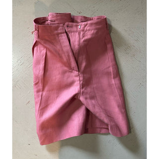 New $715 Loro Piana Linen Bermuda Shorts Color HALITE 46/12