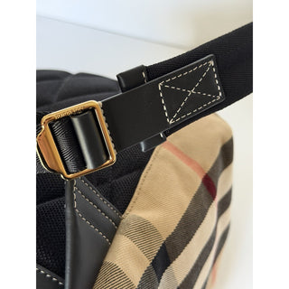 Burberry Medium Enfield Check Archive Beige IP Check Backpack 8109273 NWT $1595