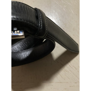 Ralph Lauren Mens Genuine Leather Belt Black 36/90 Italy