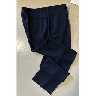 Valentino Men Wool Dress Pants Navy 42 US/58 Eu New $1095