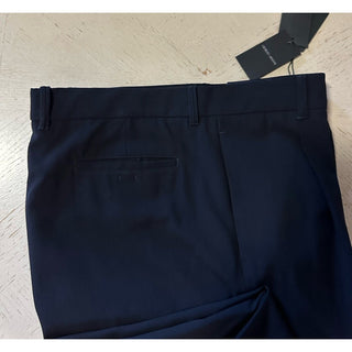 NWT $1495 Giorgio Armani Men Wool Dress Pants Navy 36 US/52 Eu