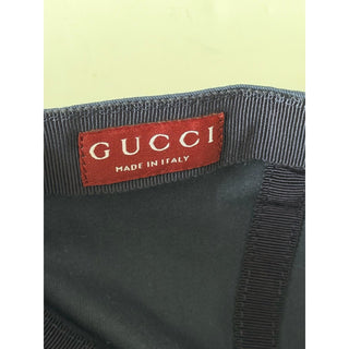 Gucci Emroidered Baseball Cap Hat Cotton Blue M (58 cm) Italy 792782 IT NWT