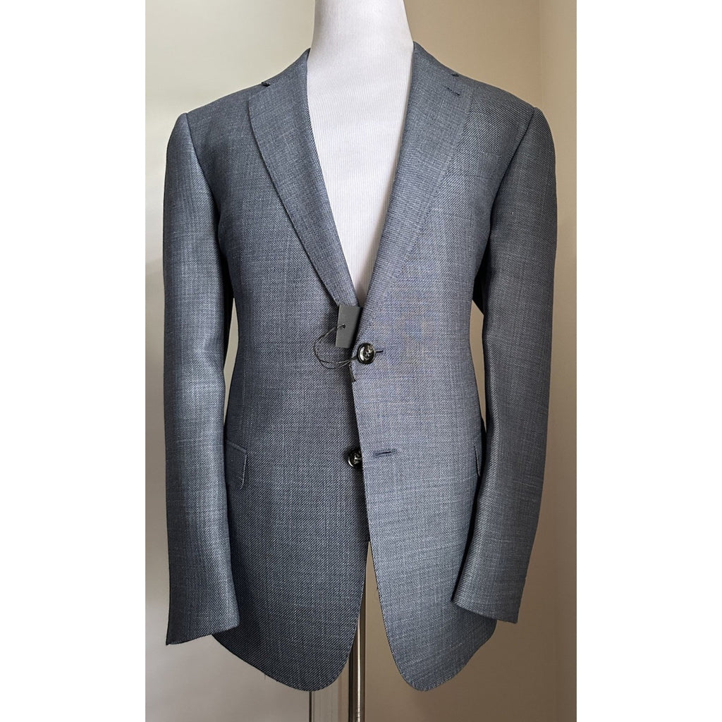 Giorgio Armani Men Sport Coat Jacket Blazer Blue/Gray 46R US/56R Eu NWT $2895