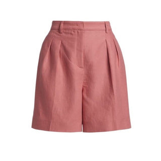 New $715 Loro Piana Linen Bermuda Shorts Color HALITE 46/12