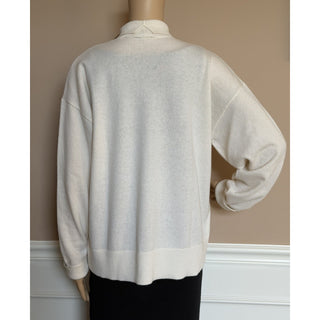 Burberry Moira 100% Cashmere Turtleneck Sweater Vanilla Small 8091228 NWT $1250