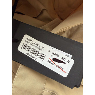Versace Men's Beige Cotton Casual Pants 36 US (52 Euro) 1018317 IT NWT $1350