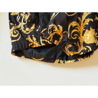 Versace Men's Blouson Medusa Jacket Black/Gold 48 US (58 Euro) 1021686 NWT $1550