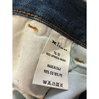 NWT KNT BY Kiton Men Cotton Five-Pocket Jeans Pants Blue 36/52