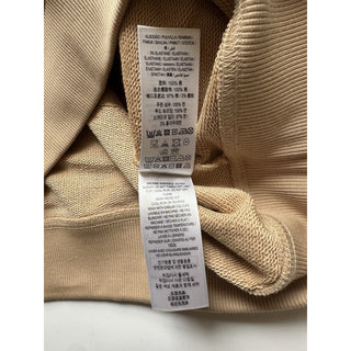 Burberry Talley Checked Sweatshirt with Hoodie Soft Fawn XL 8084392 NWT $760