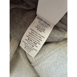 Versace Men's Greca Print Gray/Black Activewear Sweatpants Pants 3XL 1021362 NWT