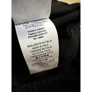 Versace Men's Black Mitchel Fit Pants Size Small Made in Italy A86887 NWT $850