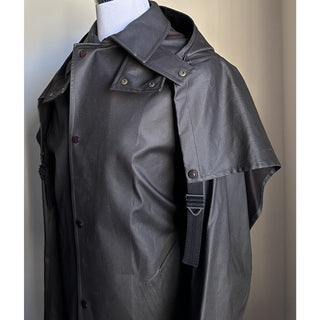 New $3100 Bottega Veneta Men Stretch Cotton Trench Coat Color DK Chocolate M
