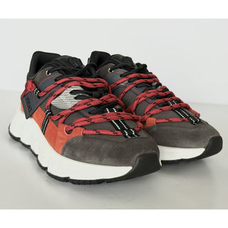 Versace Men's Greca Sneakers Red/Gray 14 US (47 Euro) IT 1021490 NIB