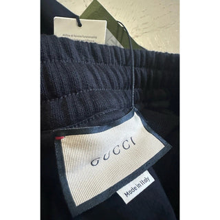 Gucci Men’s Cargo Cotton Jersey Sweatpants Black Size 2XL Italy 752189 NWT $1650