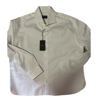 Giorgio Armani Men Short Stile Dress Shirt White Size 45/18 New $645 Italy