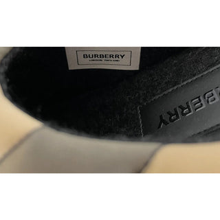 NIB Burberry Women's Archive Beige Mule Sneakers 9 US (39 Euro) 8046987 Italy