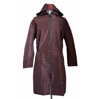 New $3290 Fendi Men’s Reversible Parka Coat Black/Red Size 40 US/50 Eu Italy