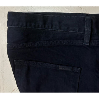 NWT $790 Saint Laurent Men High Rise Jeans Short Pants Black 34 (Measured 36 )