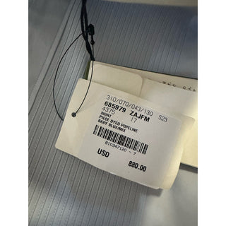 Gucci Men’s Tuxedo Dress Shirt Baby Blue 43/17 New $880