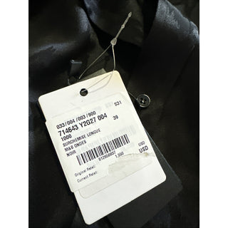 NWT $1550 Saint Laurent Men OVERSIZE SHIRT Black 39/15.5 ( Regular Size XXL )