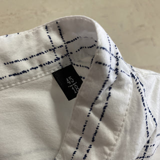 NWT $925 Giorgio Armani Mens Crewneck Shirt While 45/18 Italy