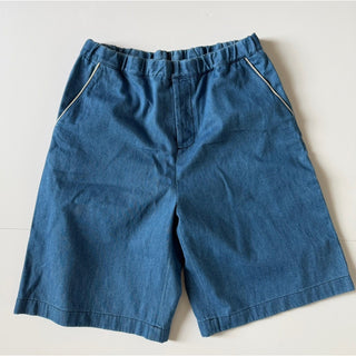 Gucci Denim Bermuda Shorts Bright Blue G Patch Men’s 34 US (50 Eu) 753107 IT NWT