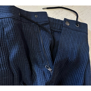Giorgio Armani Men’s Drawstring Pants 38 US/54 Eu Navy NWT $1695 Italy