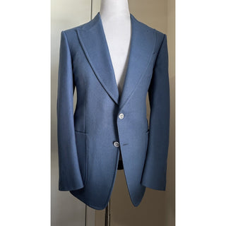 NWT $5890 TOM FORD Men Shelton Sport Coat Jacket Blazer Avian Blue 46R US/56R Eu