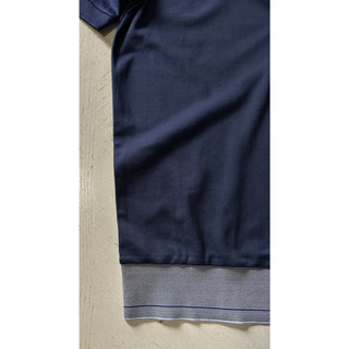 NWT $625 Giorgio Armani Mens T Shirt Navy Size 48/M Made In Italy