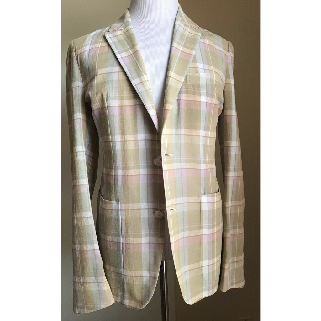 Ermenegildo Zegna Couture Sport Coat Blazer Multi-Color 42 US ( 52 Eu) New $2795