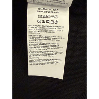 Versace Embroidered Wool/Silk Black Jacket with Hoodie 44 US (54) 1014506 NWT