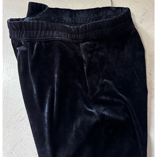 Saint Laurent Men Velvet Drawstring Jogging Sweatpants Pants Black L NWT $1190