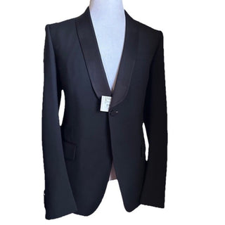 NWT $4880 Gucci Men’s Tuxedo Suit Black Size 42R US/52R Eu Italy