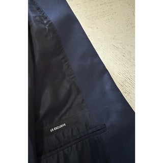 NWT $3795 Giorgio Armani Men Tuxedo Jacket Blazer Blue 42 US/52 Eu Italy