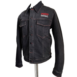 NWT $1980 Fendi Men’s Denim Jacket Black 44 US/54 Ita FW0428