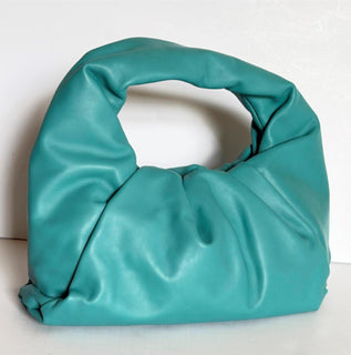 Bottega Veneta Medium Leather Shoulder Hobo Bag Linoleum 610524 Italy NWT $3000