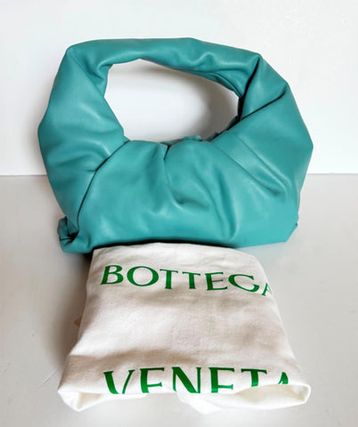 Bottega Veneta Medium Leather Shoulder Hobo Bag Linoleum 610524 Italy NWT $3000